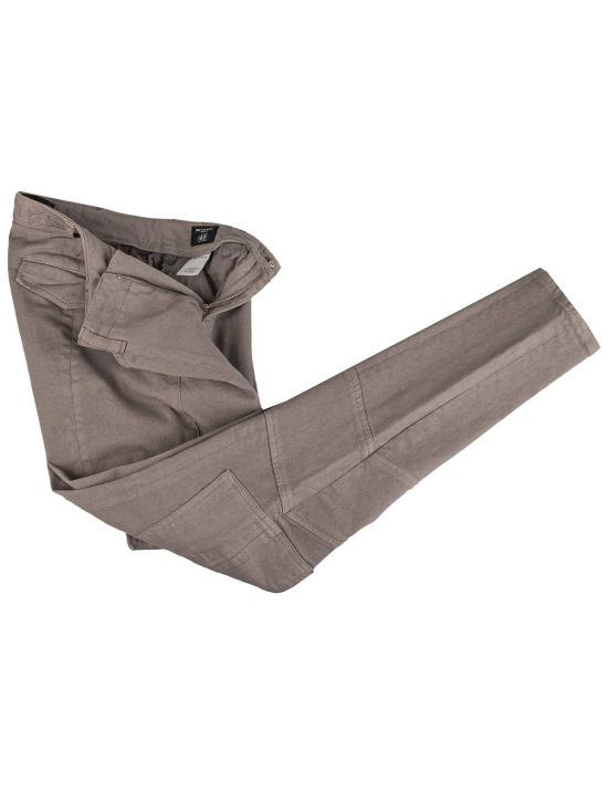 Kiton Kiton Gray Cotton Ea Cargo Pants Gray 001