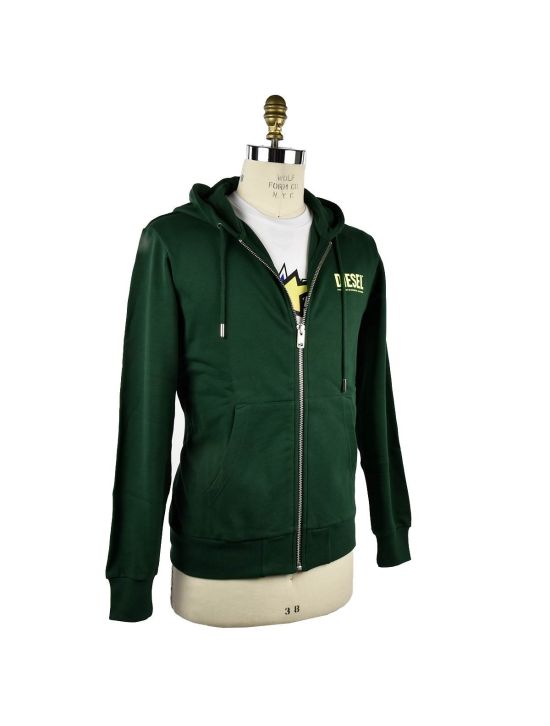 Diesel Diesel Green Cotton Sweater Green 001