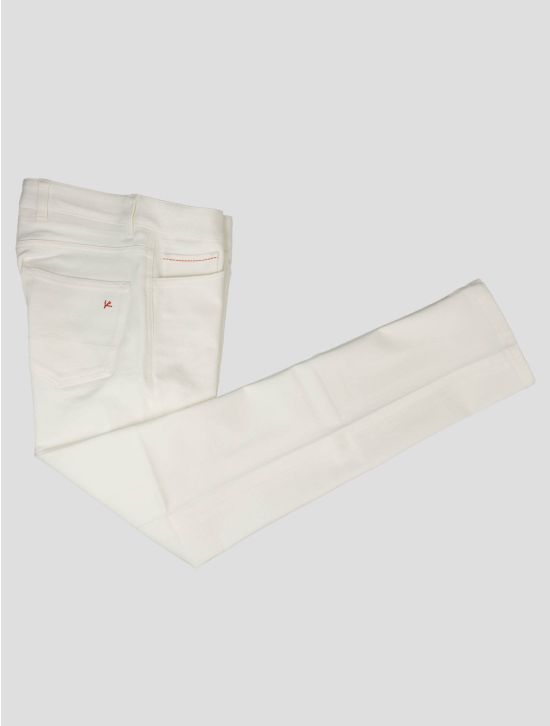 Isaia Isaia White Cotton Ea Jeans White 000