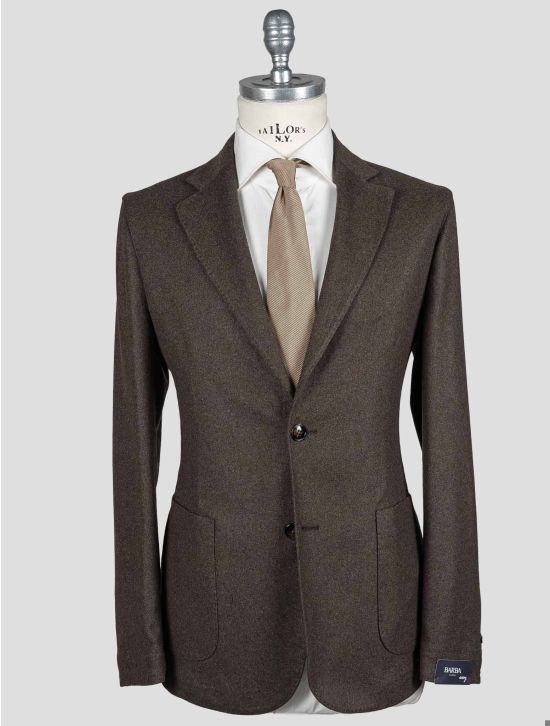 Barba Napoli Barba Napoli Brown Cashmere Ea Blazer Brown 000