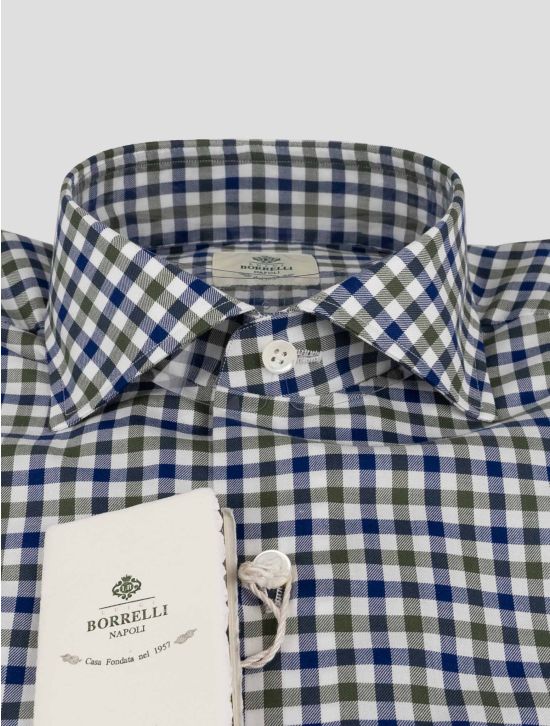 Luigi Borrelli Luigi Borrelli Multicolor Cotton Shirt Multicolor 001