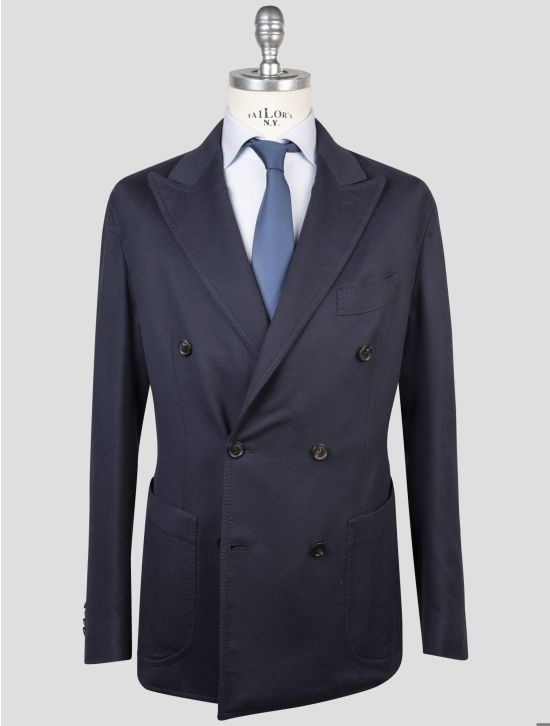 Luigi Borrelli Luigi Borrelli Blue Cashmere Blazer Blue 000