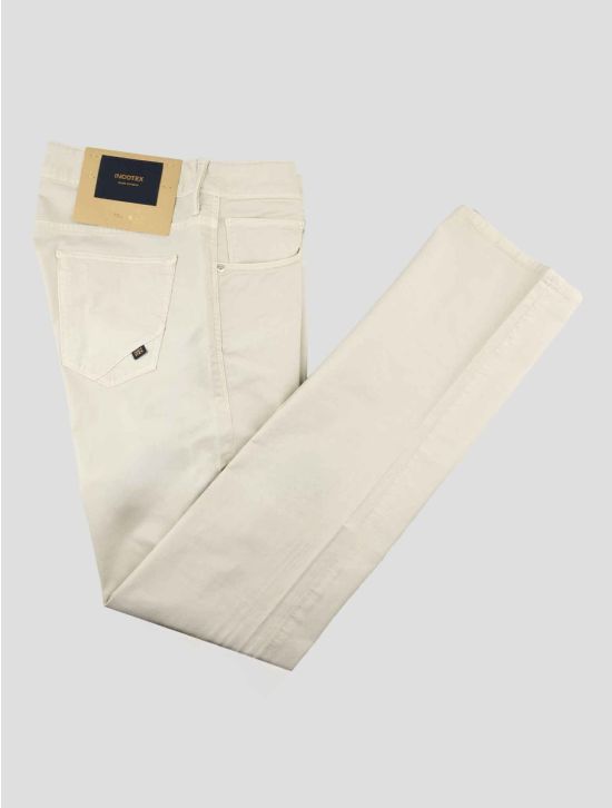 Incotex Beige  Cotton Ea Jeans 1