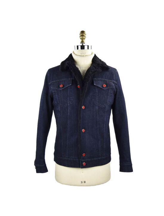 Kiton KITON Dark Blue Cotton Ea Coat Dark Blue 000