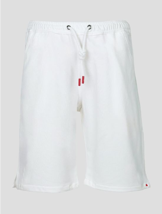 Kiton White Cotton Ea Short Pants KJY18 1