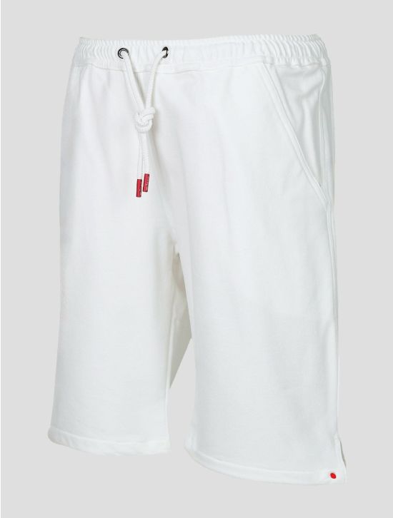 Kiton White Cotton Ea Short Pants KJY18 2