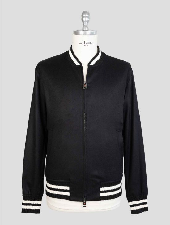 Kired Black Cashmere Coat