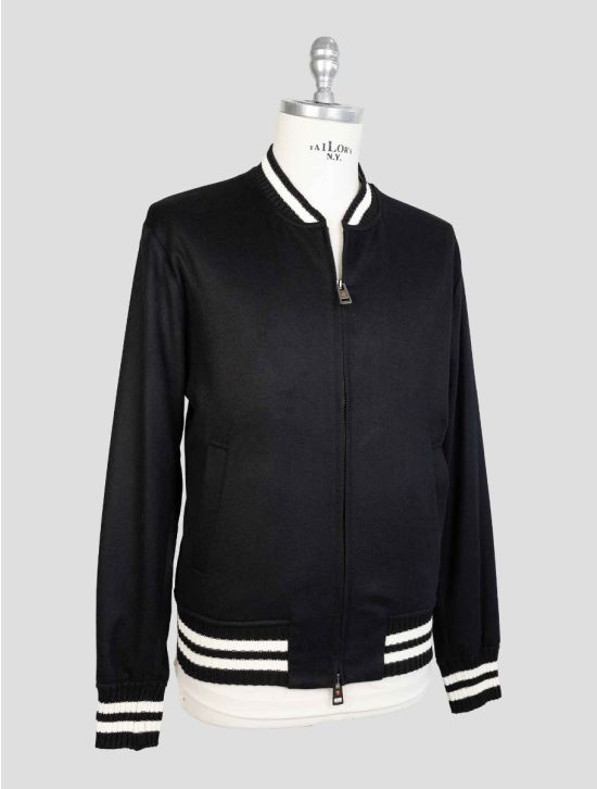 Kired Black Cashmere Coat