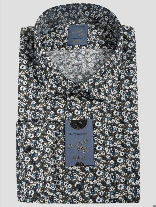 Barba Napoli Barba Napoli Multicolor Cotton Shirt Multicolor 000