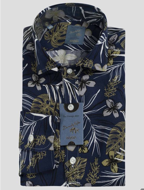 Barba Napoli Barba Napoli Multicolo Viscose Shirt Multicolor 000