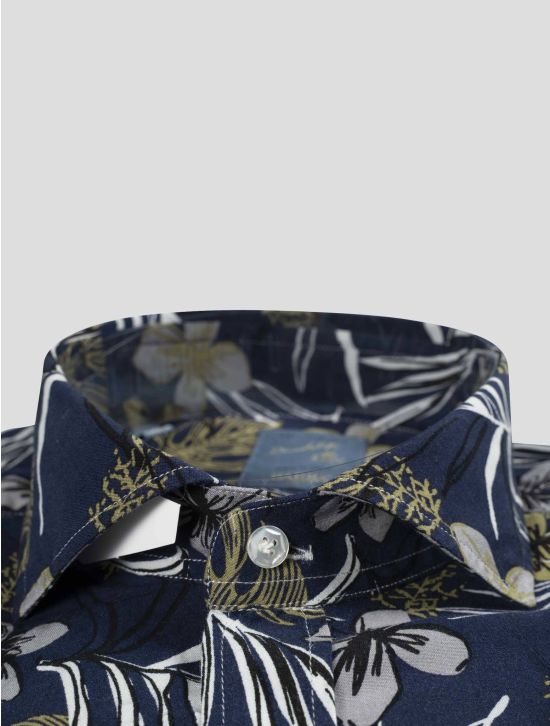 Barba Napoli Barba Napoli Multicolo Viscose Shirt Multicolor 001