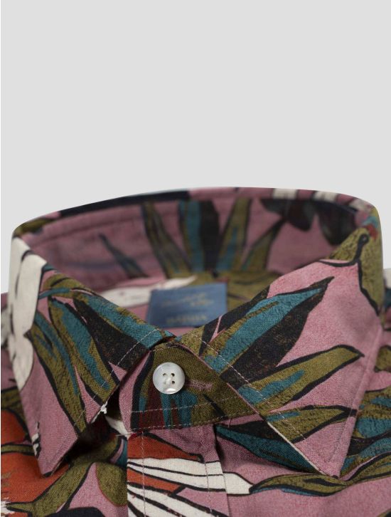 Barba Napoli Barba Napoli Multicolor Viscose Shirt Multicolor 001