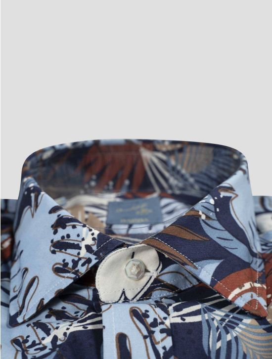Barba Napoli Barba Napoli Multicolor Cotton Shirt Multicolor 001