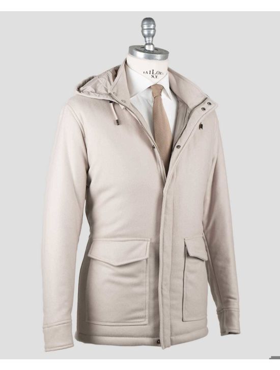 Barba Napoli Barba Napoli Beige Cashmere Ea Coat Beige 001