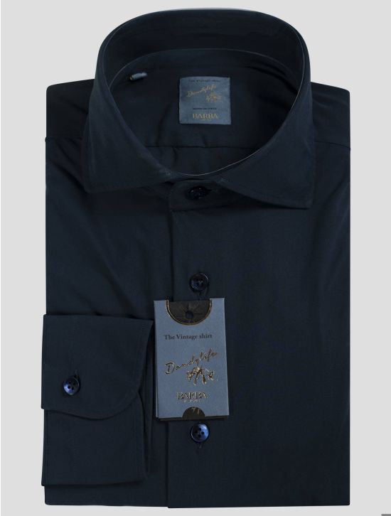 Barba Napoli Barba Napoli Blue Pa Ea Shirt Blue 000