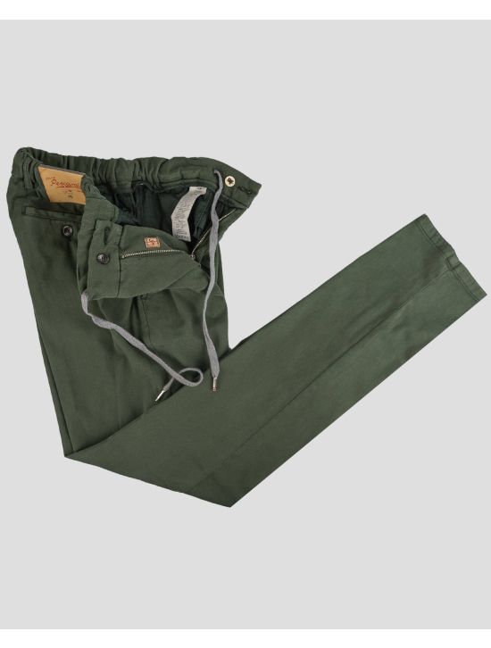 Marco Pescarolo Marco Pescarolo Green Lycra Cotton Ea Pants Green 001