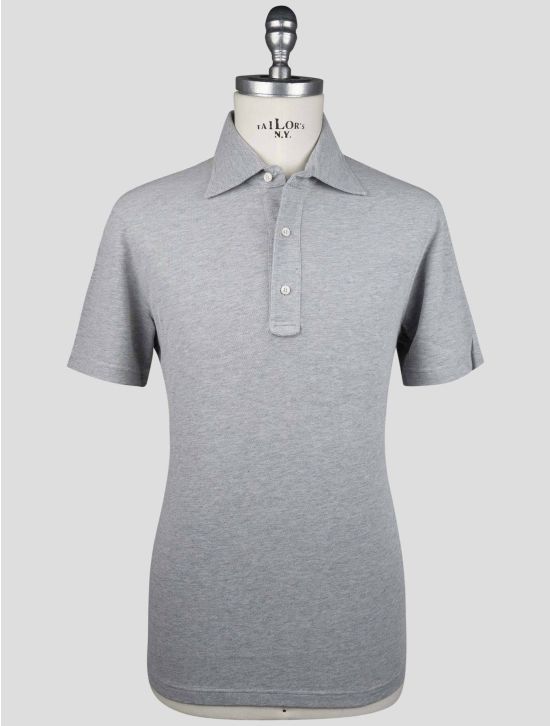 Isaia Isaia Gray Cotton Polo Gray 000