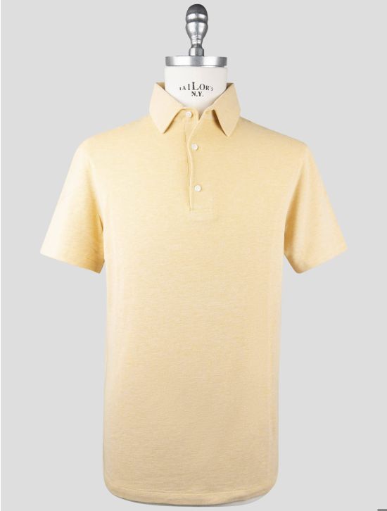 Isaia Isaia Yellow Cotton Polo Yellow 000