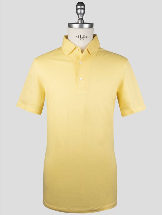 Isaia Isaia Yellow Cotton Polo Yellow 000