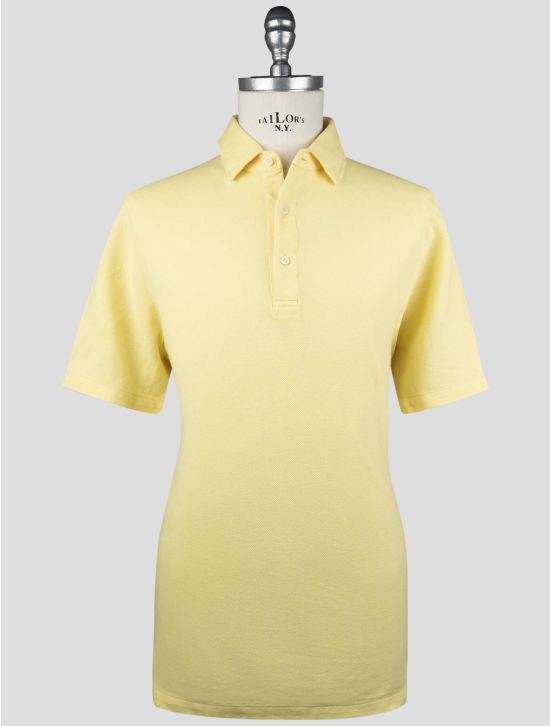 Isaia Isaia Yellow Cotton Polo Yellow 000