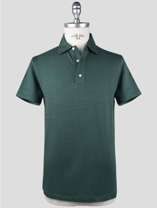 Isaia Isaia Green Cotton Polo Green 000