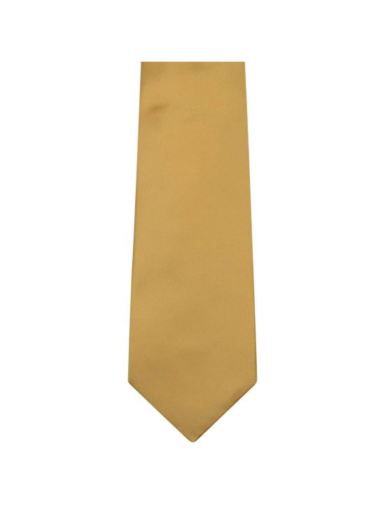 Zilli Zilli Yellow Silk Tie Yellow 001