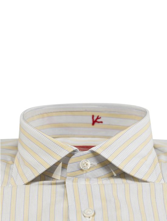 Isaia Isaia Multicolor Cotton Shirt Multicolor 001