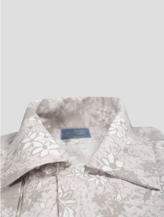 Barba Napoli Barba Napoli Pink Cotton Short Sleeve Shirt Pink 001