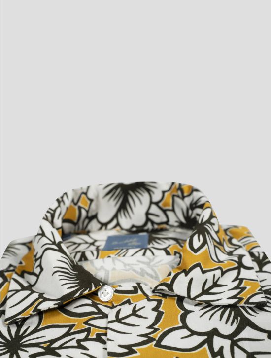 Barba Napoli Barba Napoli Multicolor Viscose Shirt Multicolor 001