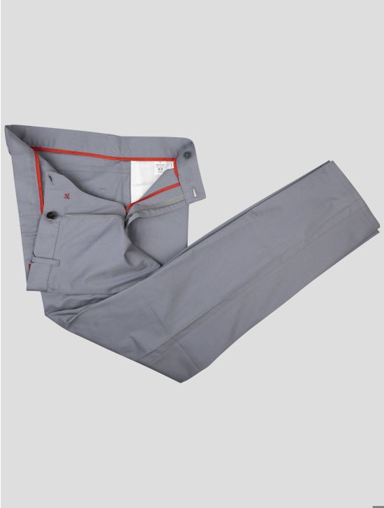 Isaia Isaia Light Blue Cotton Ea Pants light blue 001