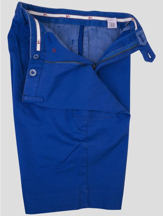 Isaia Isaia Light Blue Cotton Ea Short Pants light blue 001