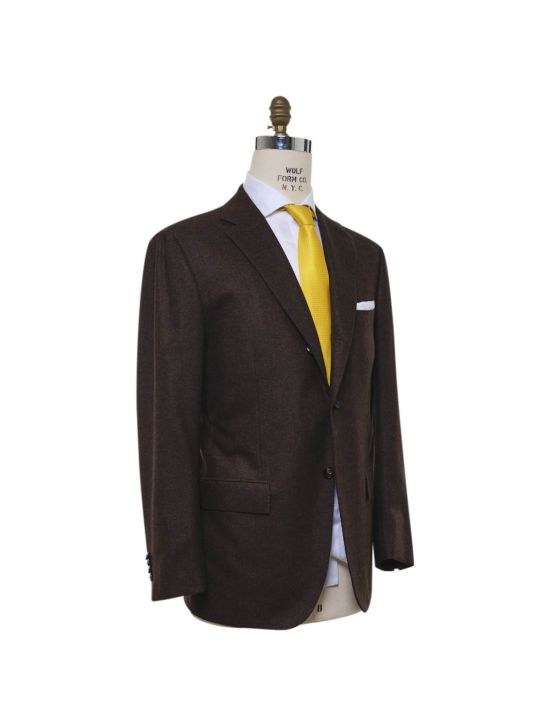 Kiton KITON Brown Cashmere Blazer Brown 001