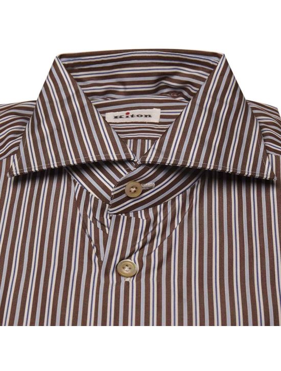 Kiton KITON Multicolor Cotton Shirt Multicolor 001