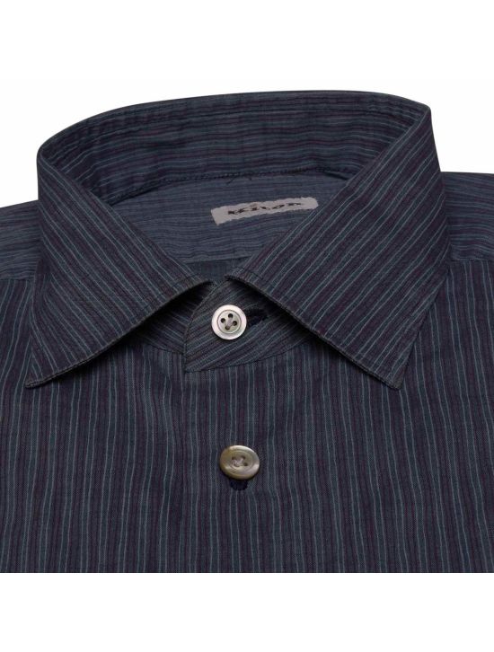 Kiton KITON Multicolor Cotton Shirt Multicolor 001