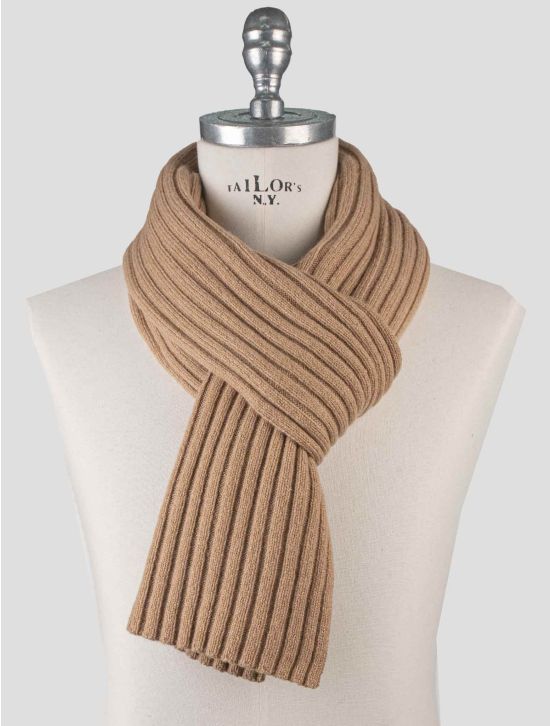 Isaia Isaia Beige Cashmere Scarf Beige 000