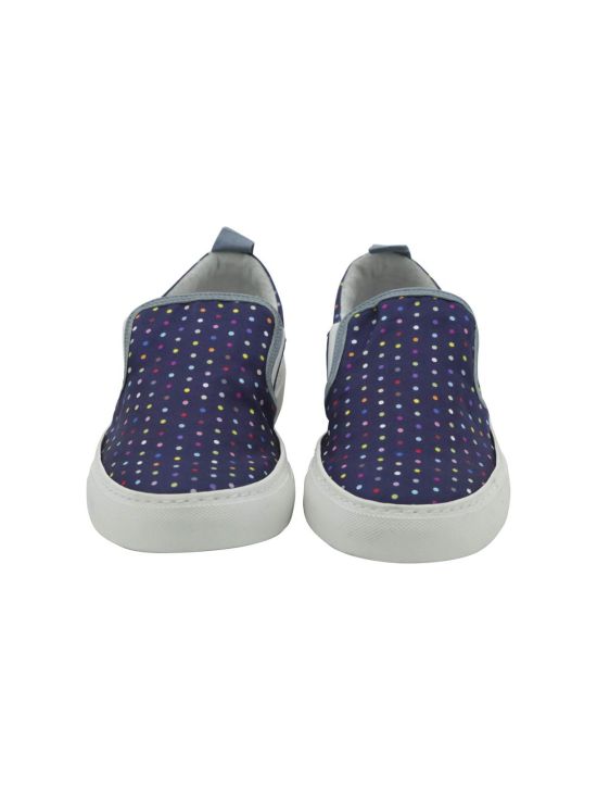 FeFè Napoli Fefé Multicolor Silk Sneakers Slip on Multicolor 001