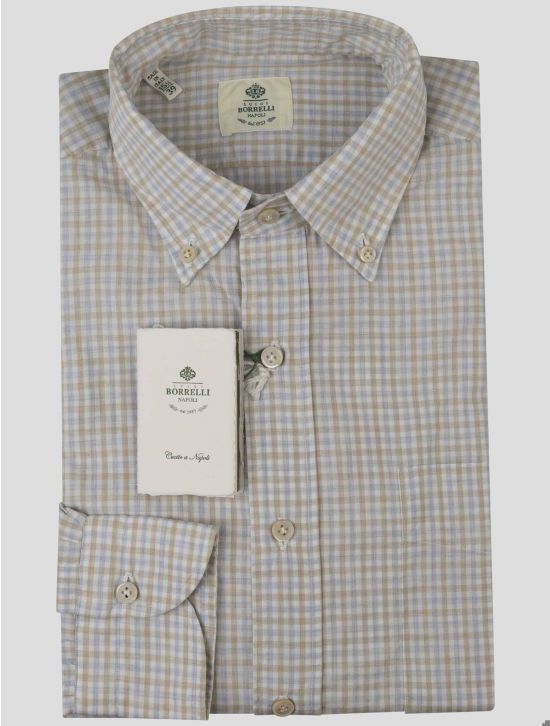 Luigi Borrelli Luigi Borrelli Multicolor Linen Cotton Shirt Multicolor 000