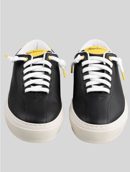 Sartorio Napoli Sartorio Napoli Black Lether Sneakers Black 001