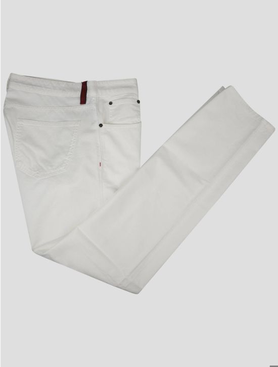 Isaia Isaia white Cotton Ea Jeans white 000