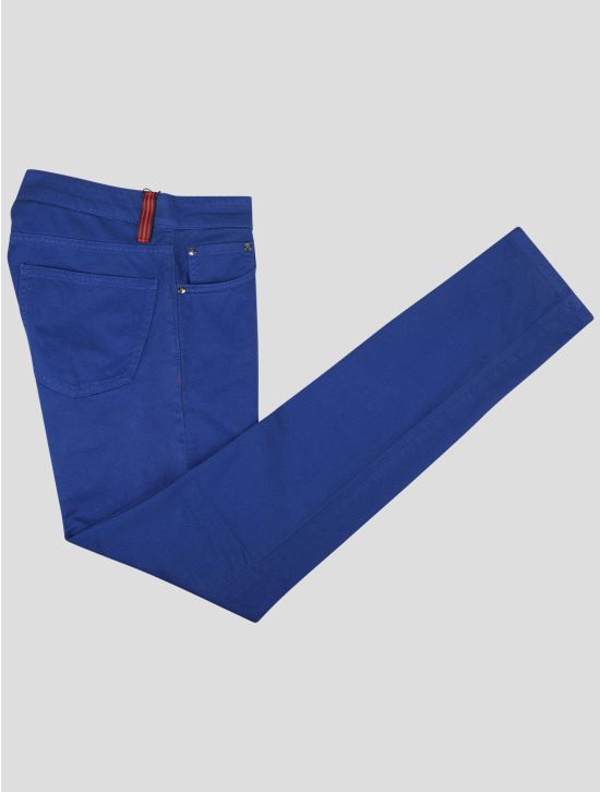 Isaia Isaia Blue Cotton Ea Jeans Blue 000