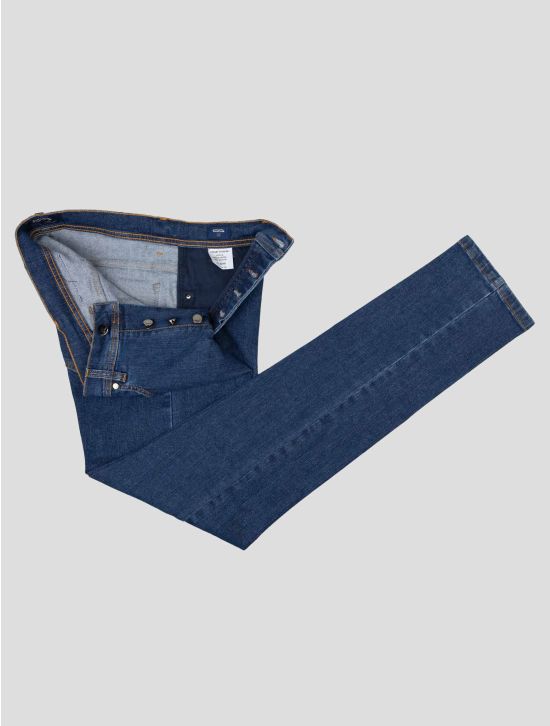 Cesare Attolini Cesare Attolini Blue Cotton Ea Jeans Blue 001
