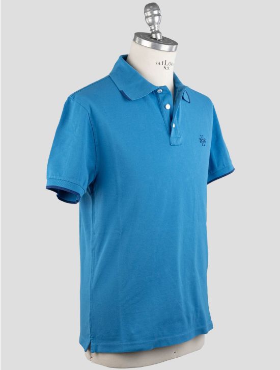 Jacob Cohen Jacob Cohen Light Blue Cotton Ea Polo Light Blue 001