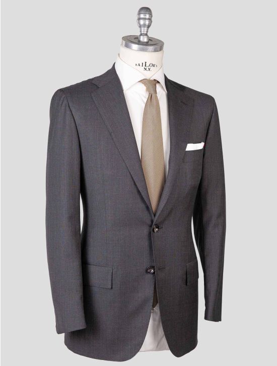 Kiton Kiton Gray Wool Suit Gray 001