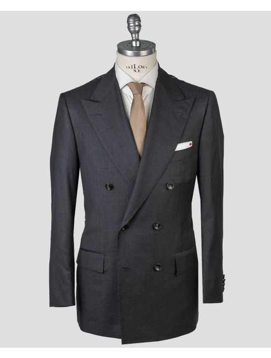 Kiton Kiton Gray Virgin Wool 140's Suit Gray 000