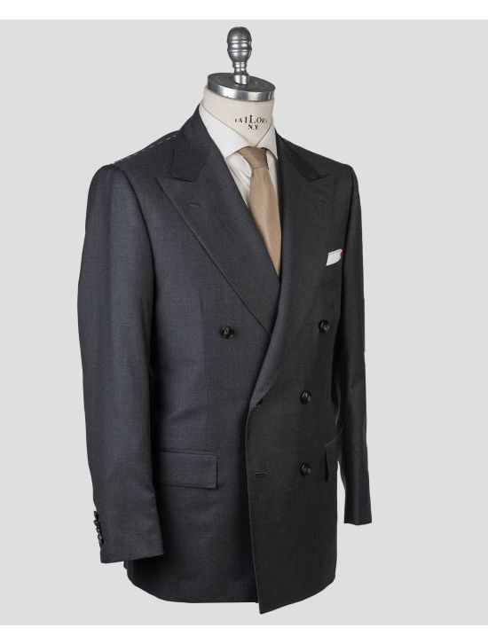 Kiton Kiton Gray Virgin Wool 140's Suit Gray 001