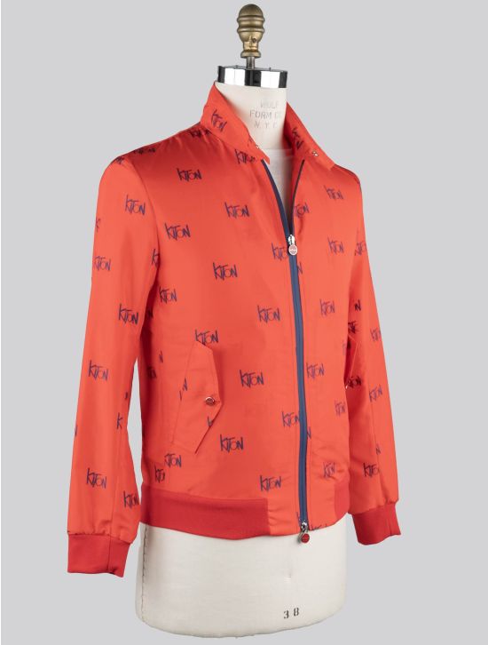 Kiton Kiton Red Blue Pl Coat Red / Blue 001