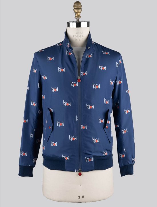 Kiton Kiton Blue Pl Coat Blue 000