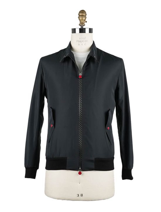Kiton Kiton Black Pl Coat Blouson Black 000