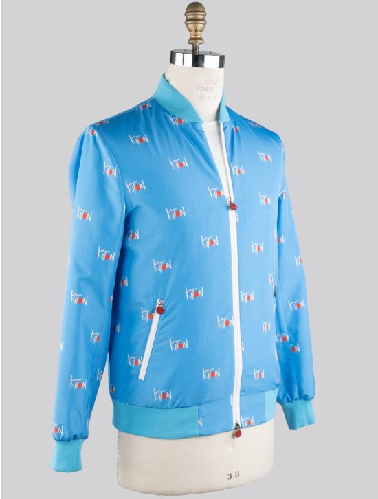 Kiton Kiton Light Blue Pl Coat Light Blue 001