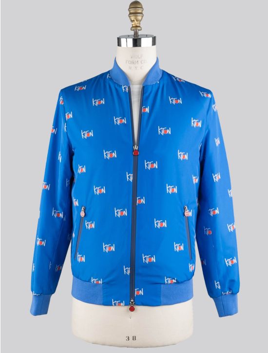 Kiton Kiton Blue Pl Coat Blue 000